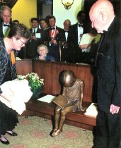 "Library Lil" dedication at HRL gala